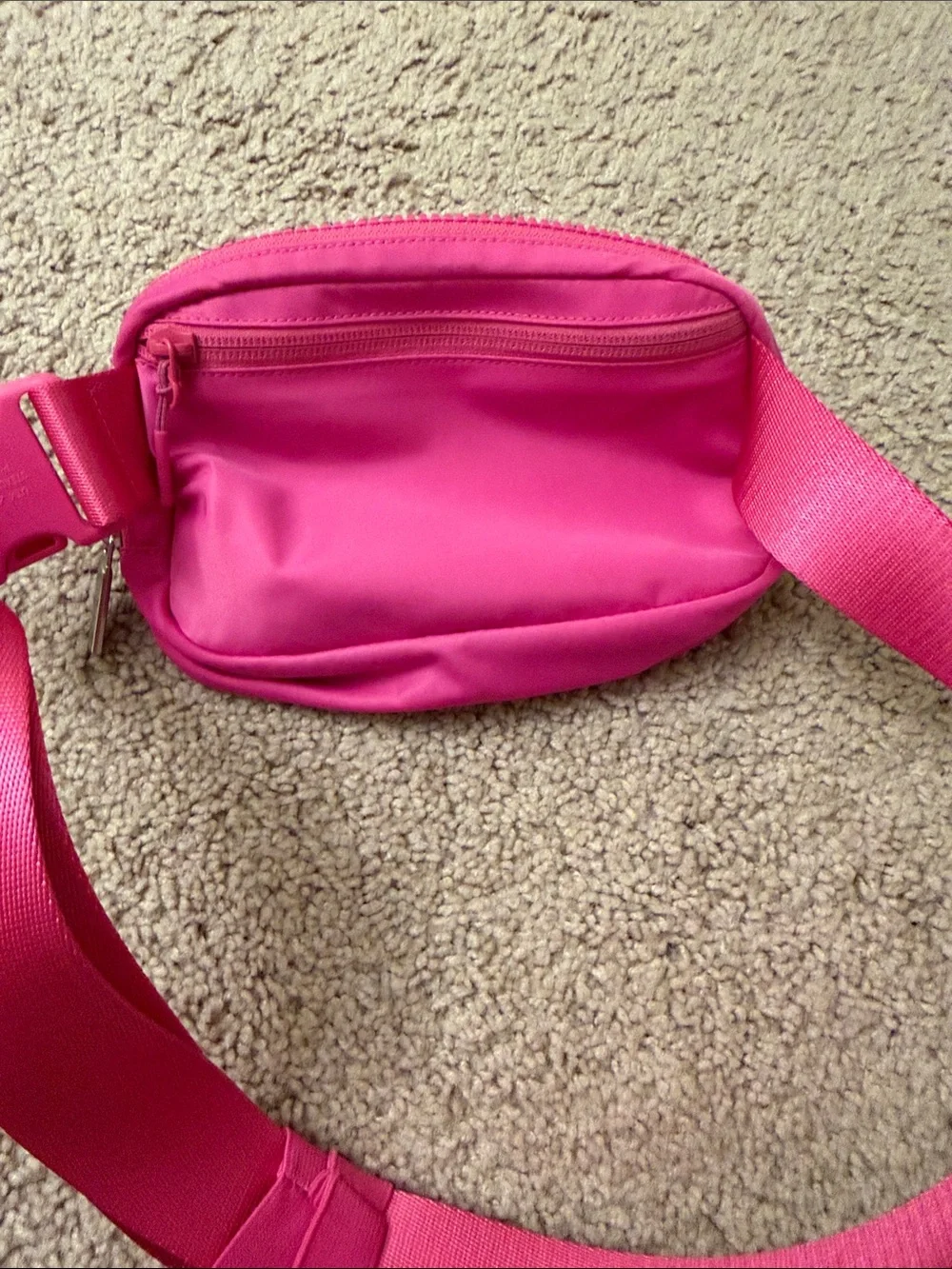 lululemon athletica hot Pink Crossbody Belt Bag